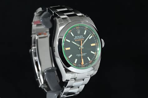 rolex milgauss anni 50 scatola e garanzia|rolex milgauss weight.